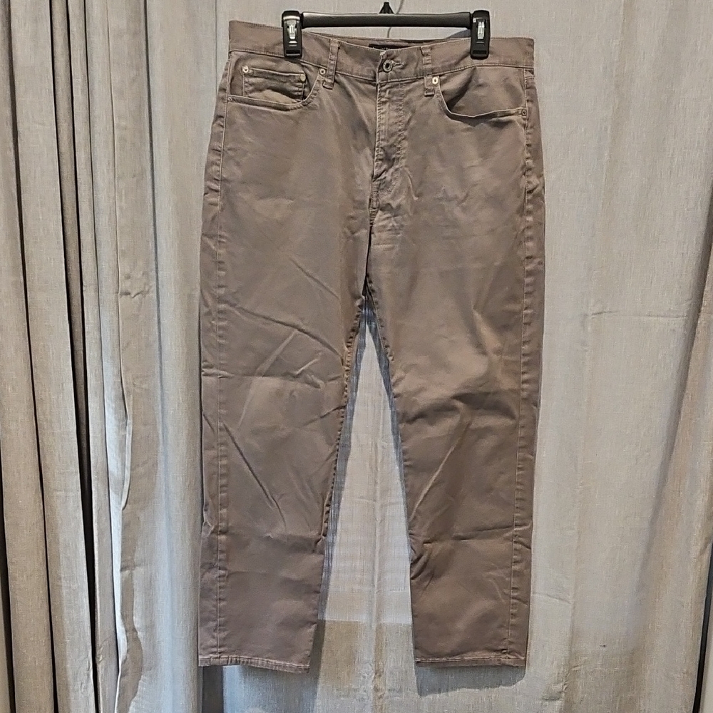 Lucky Brand 121 Heritage Slim Men's Gray Pants